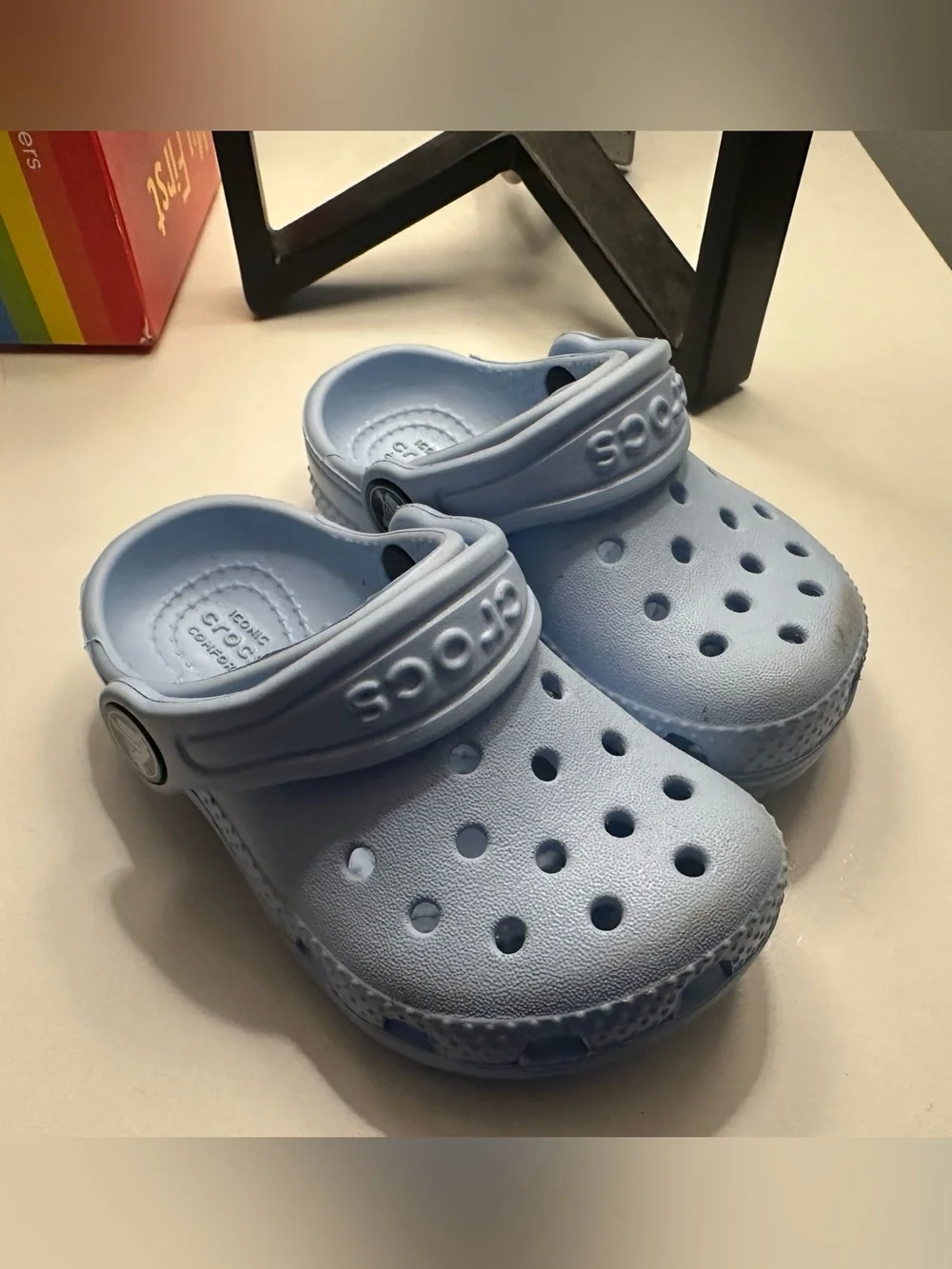 Blue Toddler Crocs